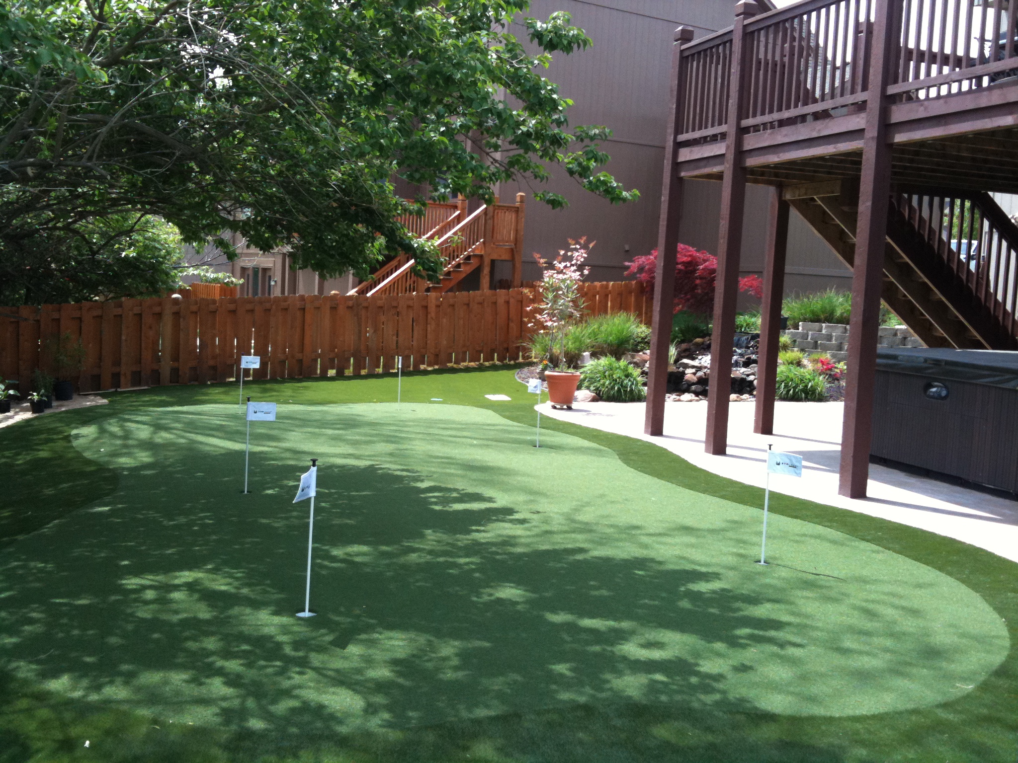 Arkansas Artificial Putting Green Installation
