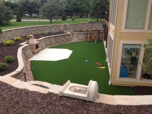 Artificial Grass Deck