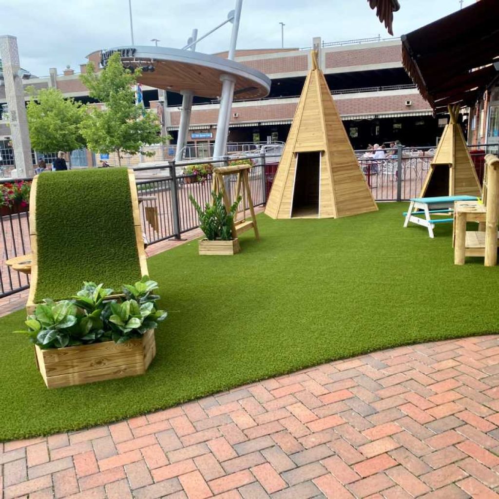 Commercial Artificial Grass patio