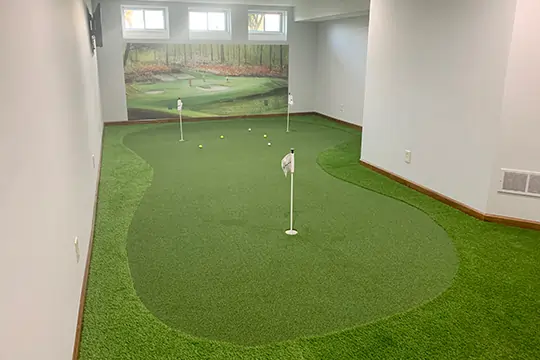 SYNLawn indoor golf green