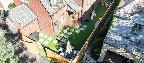 SYNLawn backyard turf lawn